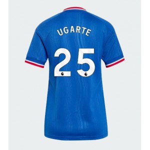 Manchester United Manuel Ugarte #25 Jalkapallovaatteet Naisten Vieraspaita 2026-27 Lyhythihainen